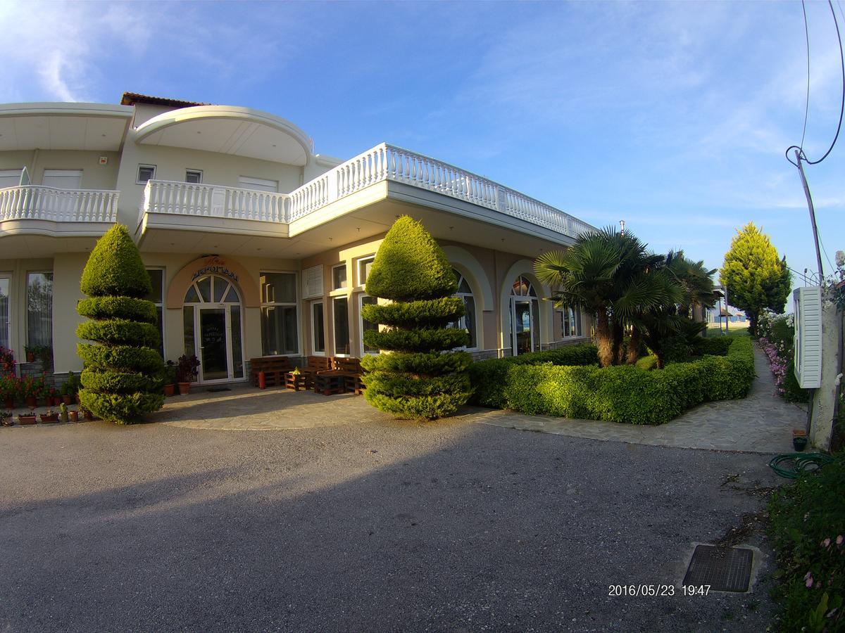 Hotel Akrogiali Korinos Bagian luar foto