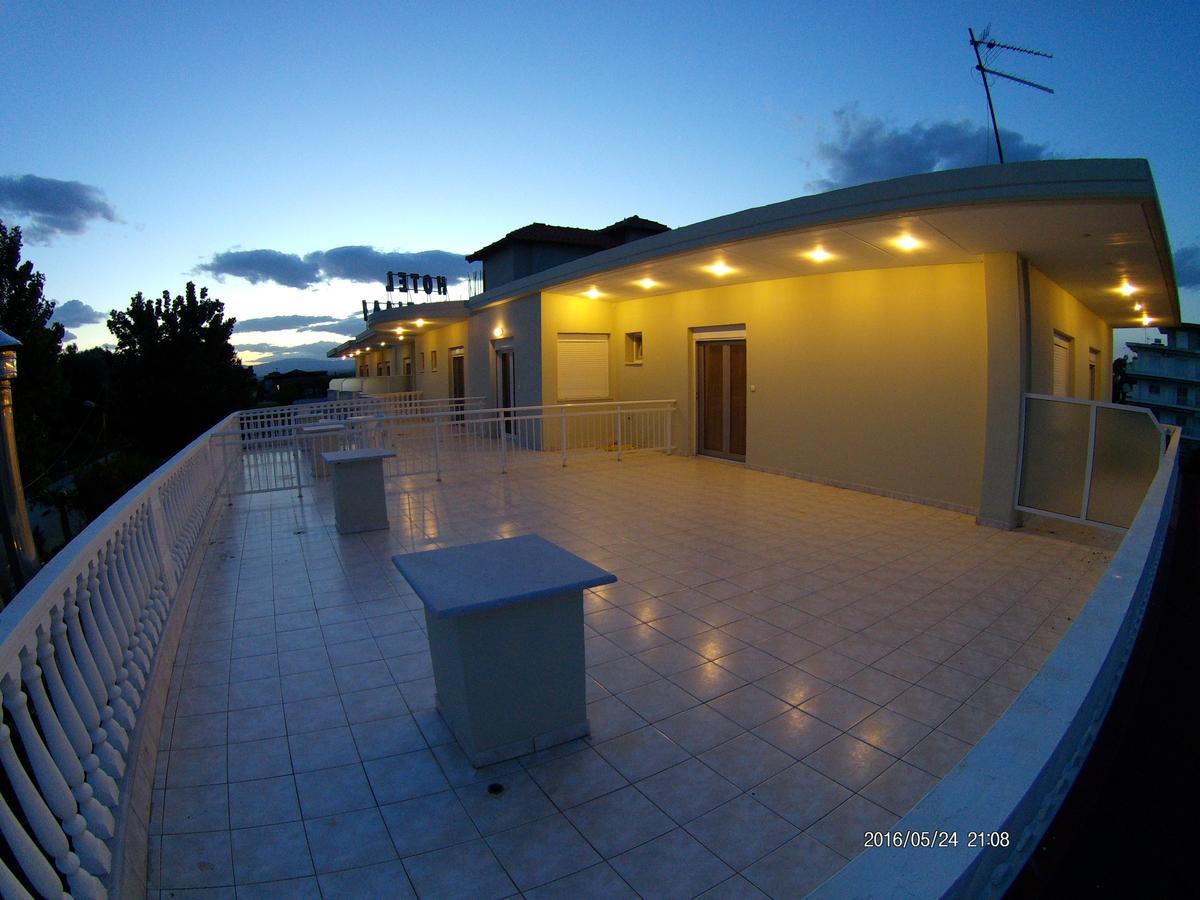Hotel Akrogiali Korinos Bagian luar foto